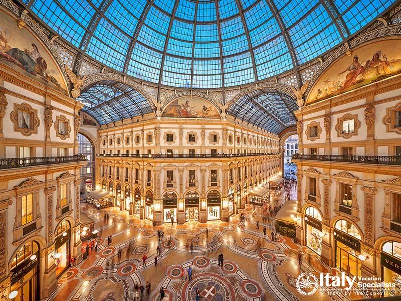 Home to high-end fashion and elegant cafÃ©s, perfect for combining Christmas shopping with architect