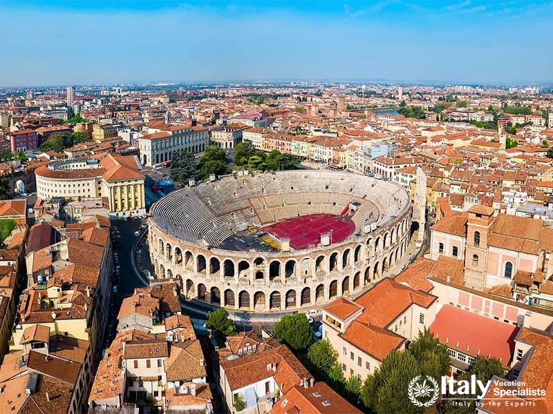 Arena di Verona - A stunning Roman amphitheater, one of Italyâ€™s best-preserved