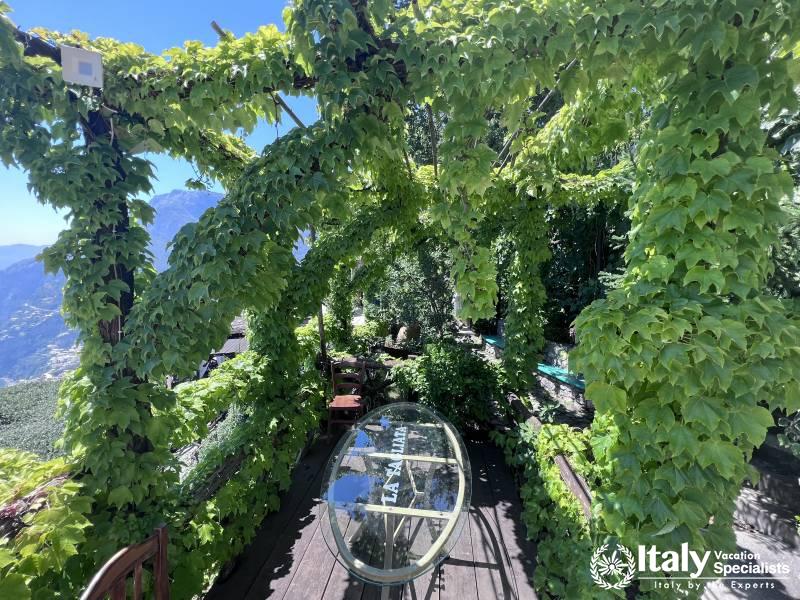 Amalfi Coast Cooking in Garden 