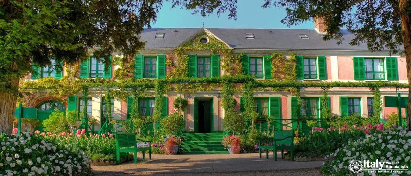 Exterior View of Claude Monetâ€™s house