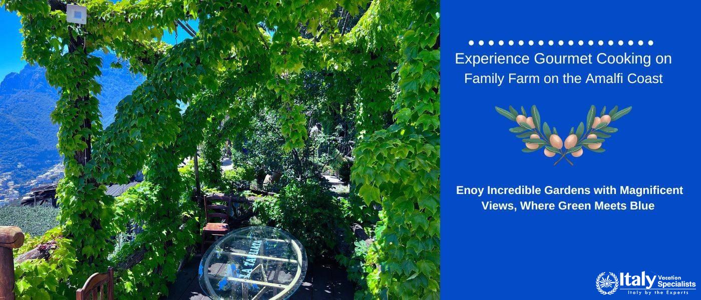 Amalfi Coast Farm to Garden Cooking 