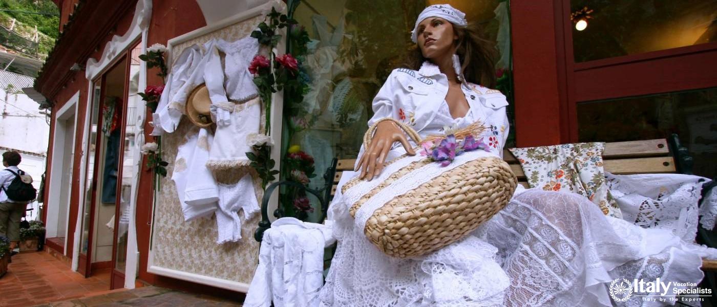 Experience Italy's Incredible Fashion - on the Amalfi Coast 