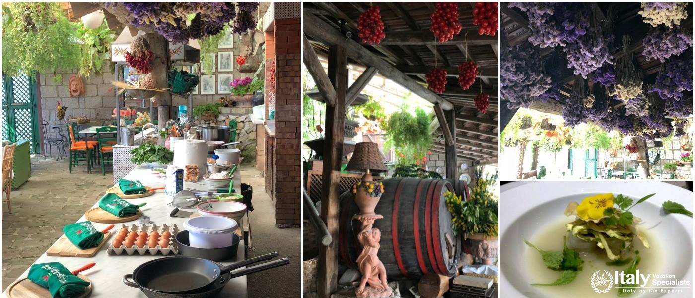 Cooking on the Amalfi Coast Organic Farm 