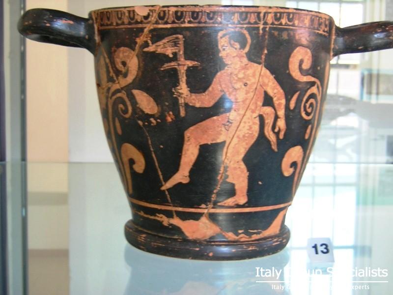 Museum of Magna Grecia at Tortora, Calabria, Italy 