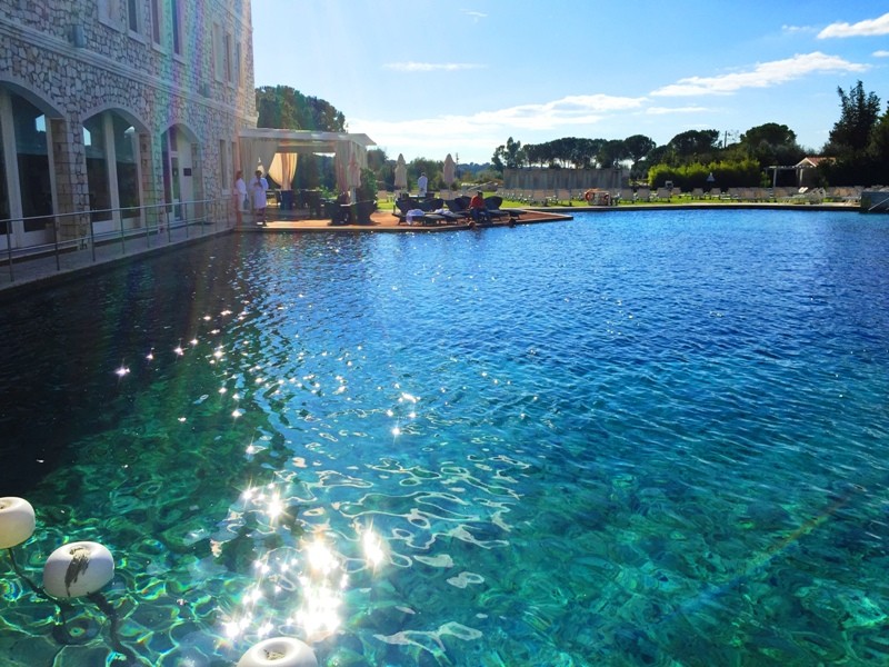 Inside the Grand Hotel Terme Saturnia 