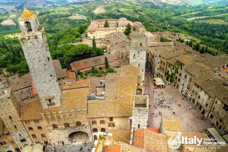 Beautiful San Gimignano, Tuscany Italy 