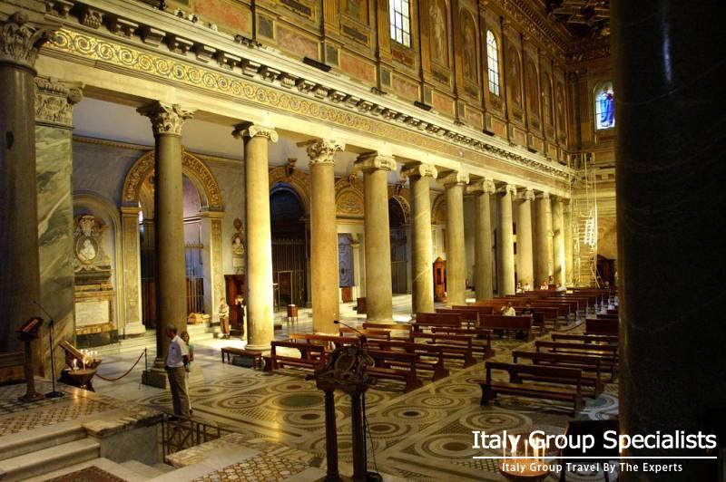 The Church of Santa Maria in Trastevere, Rome, Italy