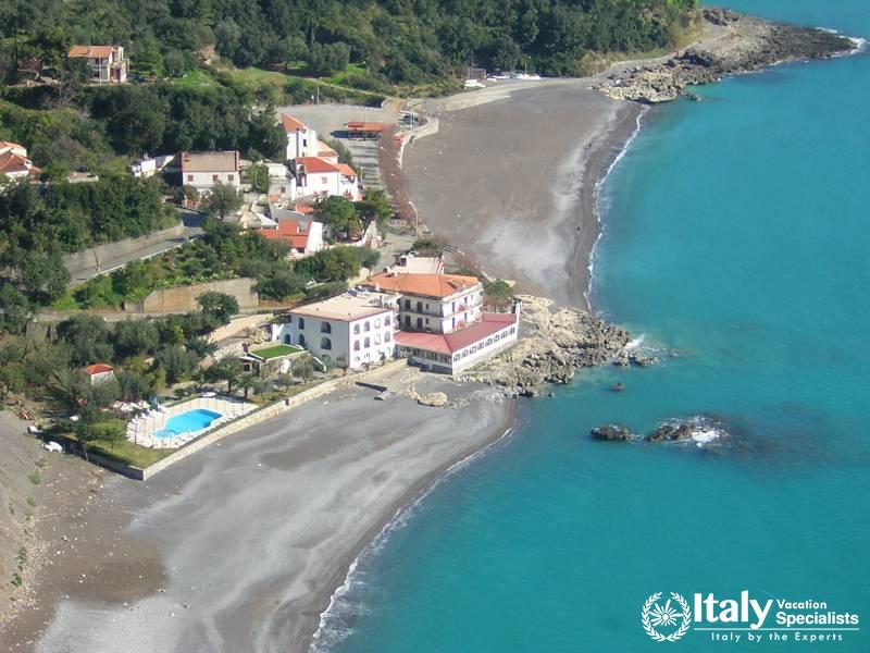 Coast of Maratea and Southern Italy south of Amalfi 