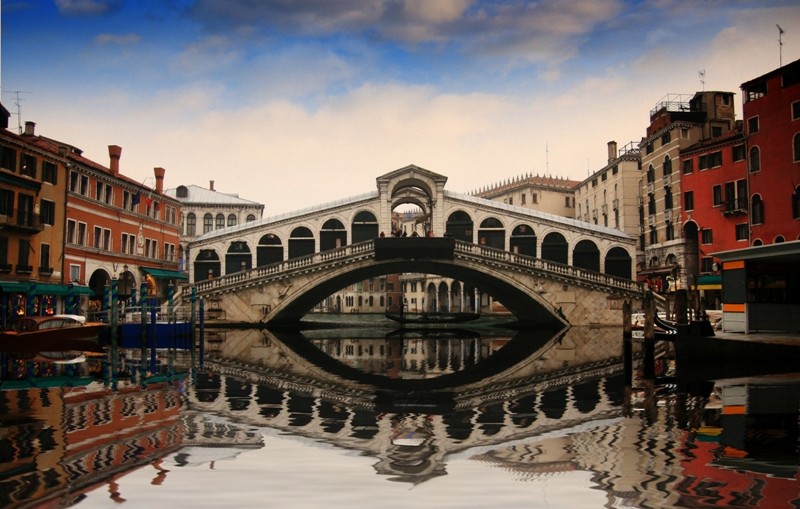 Venice Italy, Bridge of Sighs 