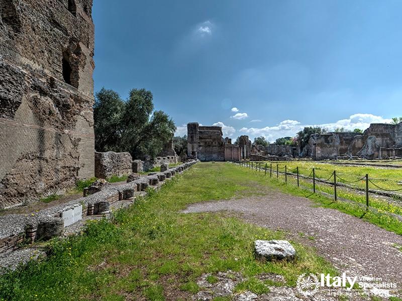 Hadrians Villa in Tivoli, Italy