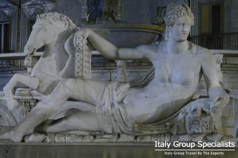 Fontana Pretoria - Fontana della Vergogna - Palermo, Italy