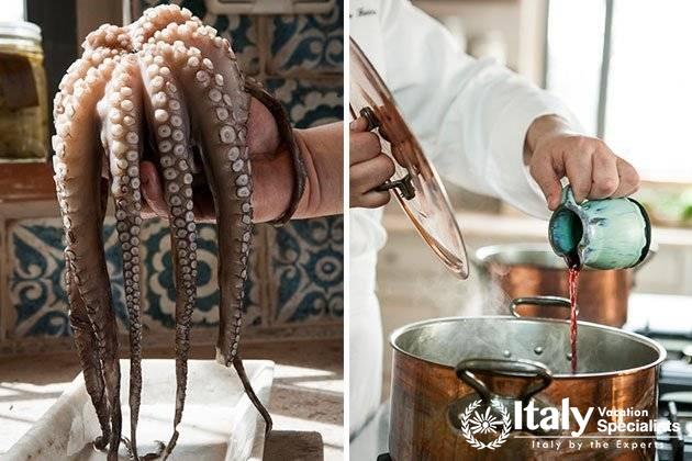 Cooking Great Seafood in Tuscany 