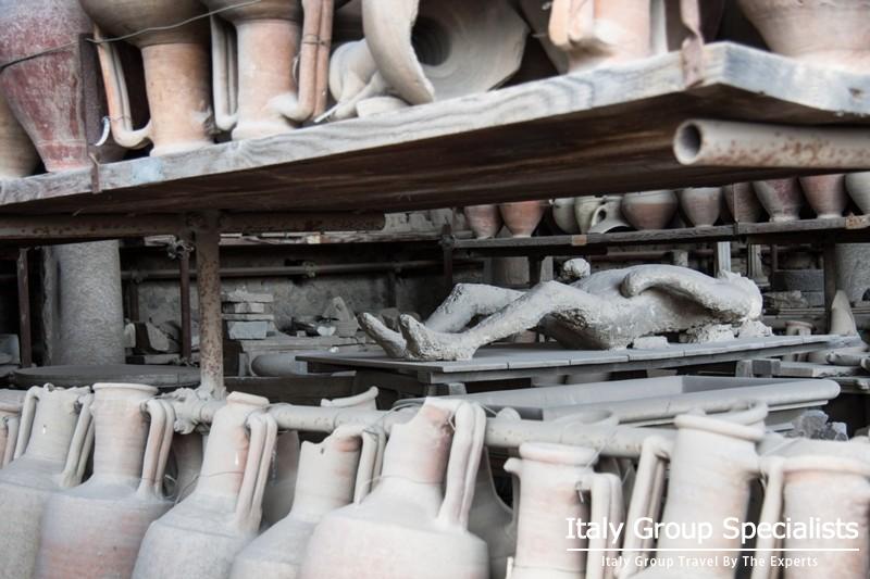 The spectacular ruins at Pompeii, Italy