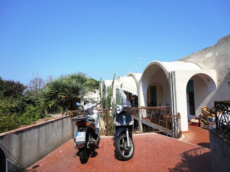 Capri Island, Motorinos on Terrace 