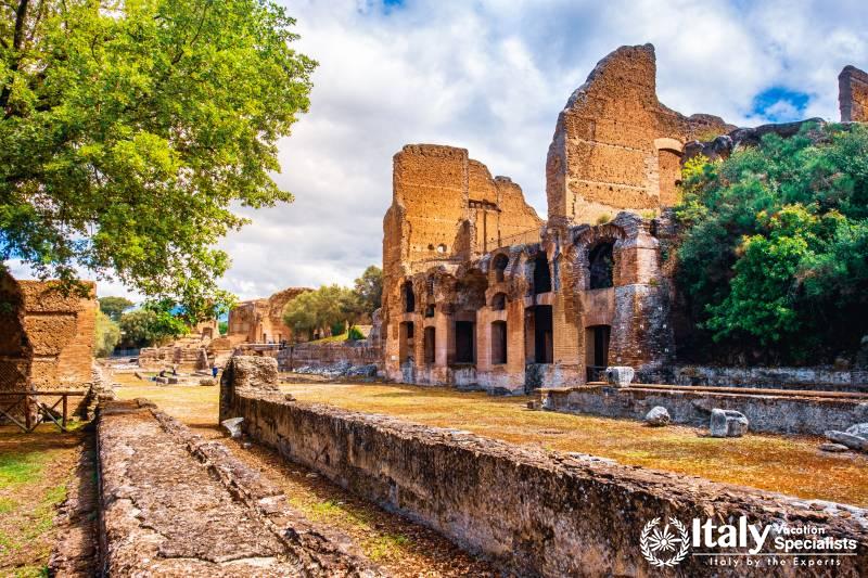 Natural Hot Springs in Tivoli at Villa Adriana with Italy Vacation Specialists 