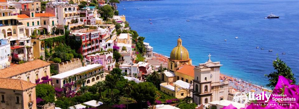 Beautiful view of Amalfi Coast