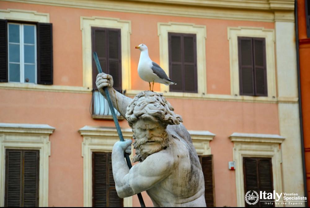 Neptune fountain Piazza Navona -Rome