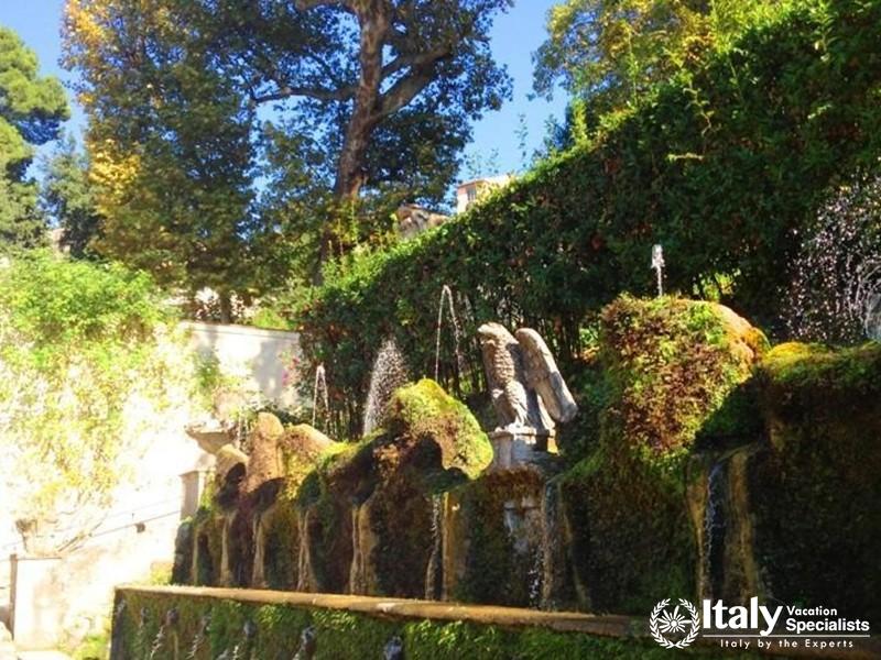 Tivoli Fountains as seen n Tivoi Gardens