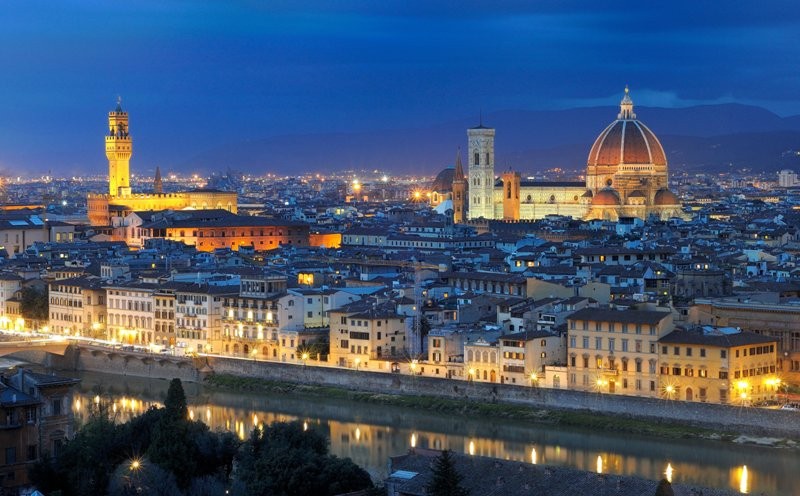 Florence, Italy by Night