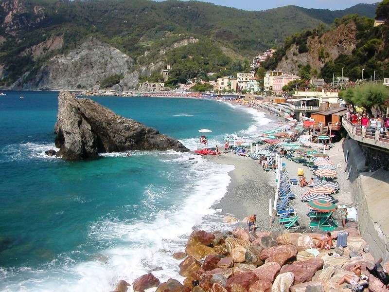 View of Monterosso Beach 