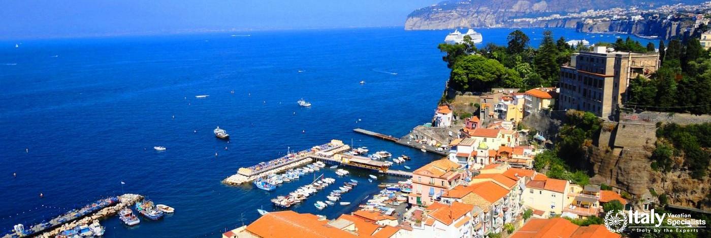 View over Sorrento, Italy 