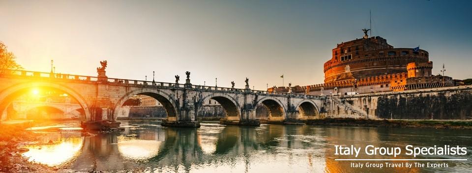 Sant'Angelo Castle from the Tiber River, Rome 